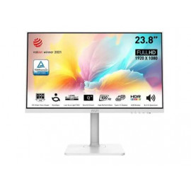 МОНИТОР 23.8" MSI Modern MD2412PW White с поворотом экрана (IPS, 1920x1080, 100Hz, 1ms, 178°/178°, 300 cd/m², 1000:1)