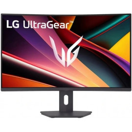 МОНИТОР 31,5" LG 32G600A-B Black c поворотом экрана (VA, изогнутый, 2560x1440, 180Hz, 1 ms, 178°/178°, 300 cd/m, 3000:1)