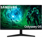 МОНИТОР 27" Samsung Odyssey G5 LS27FG532EIXCI Black (IPS, 2560x1440, 200Hz, 1 ms, 178°/178°, 300 cd/m, 1000:1, +2xНDMI)