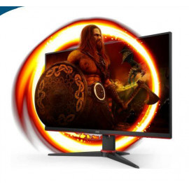 МОНИТОР 23.8" AOC 24G2SPAE Black-Red (IPS, 1920x1080, 165Hz, 1 ms, 178°/178°, 300 cd/m, 80M:1, +2xHDMI 1.4, +DP)