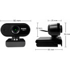 Камера Web A4Tech PK-925H черный 2Mpix (1920x1080) USB2.0 с микрофоном