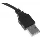Камера Web Ritmix RVC-250 черный 5Mpix (2592x1944) USB2.0 с микрофоном