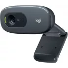 Камера Web Logitech HD Webcam C270 черный 0.9Mpix (1280x720) USB2.0 с микрофоном (960-000999)