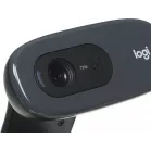 Камера Web Logitech HD Webcam C270 черный 0.9Mpix (1280x720) USB2.0 с микрофоном (960-000999)