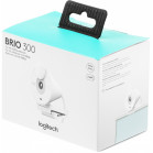 Камера Web Logitech HD Webcam Brio 300 белый 2Mpix (1920x1080) USB Type-C с микрофоном (960-001442)