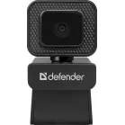 Камера Web Defender G-Lens 2596 черный 12Mpix (3840x2160) USB2.0 с микрофоном для ноутбука (63196)