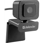 Камера Web Defender G-Lens 2596 черный 12Mpix (3840x2160) USB2.0 с микрофоном для ноутбука (63196)