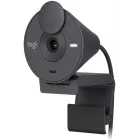 Камера Web Logitech HD Webcam Brio 300 графитовый 2Mpix (1920x1080) USB Type-C с микрофоном (960-001437)