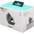 Камера Web Logitech HD Webcam Brio 300 графитовый 2Mpix (1920x1080) USB Type-C с микрофоном (960-001437)