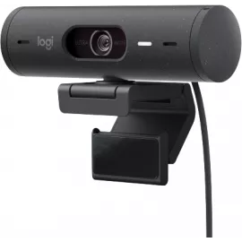 Камера Web Logitech HD Webcam Brio 500 черный 4Mpix (1920x1080) USB Type-C с микрофоном (960-001423)
