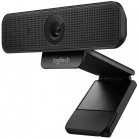 Камера Web Logitech HD Webcam C925e черный 3Mpix (1920x1080) USB2.0 с микрофоном (960-001076)