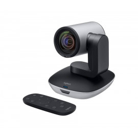 Logitech Веб-камера Conference Cam PTZ Pro 2, Full HD 1920 х 1080, 90°, автофокус, USB, кабель 3м., черный/серебристый.