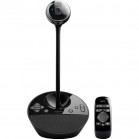 Logitech Веб-камера Conference Cam BCC950, Full HD 1080p, автофокус, встр. микрофон, пульт ДУ, настольный, черный.