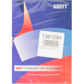 ПО Abbyy FineReader 15 Business box (AF15-2S1B01-102)