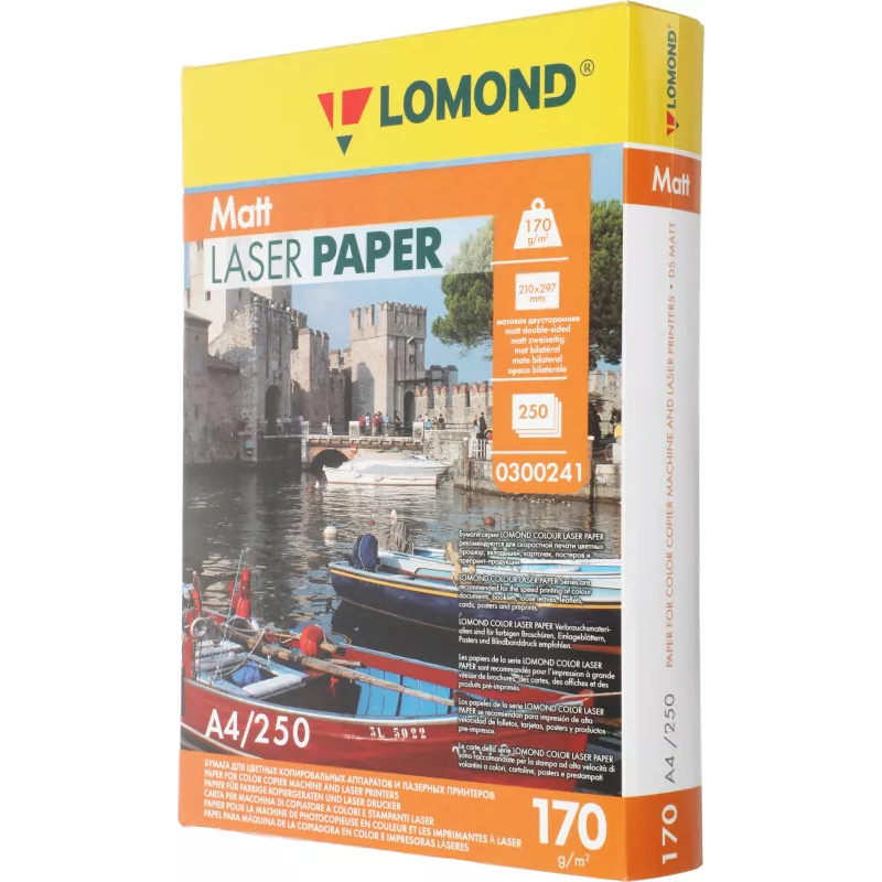 Бумага Lomond Ultra DS Matt CLC 0300241 A4/170г/м2/250л./белый матовое/матовое для лазерной печати