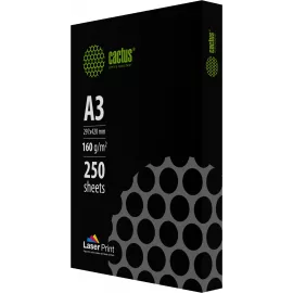Бумага Cactus CS-LPA3160250 A3 марка A/160г/м2/250л./белый CIE170% для лазерной печати
