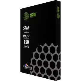 Бумага Cactus CS-LPSRA3250150 SRA3 марка A/250г/м2/150л./белый CIE170% для лазерной печати
