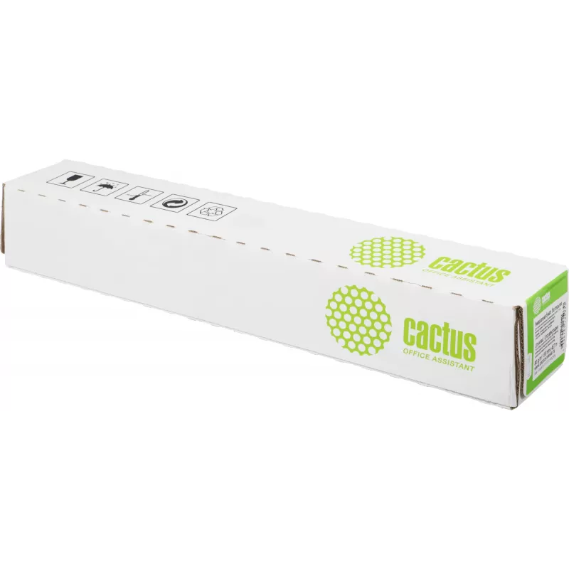 Бумага Cactus CS-LFP80-610457 24"(A1) 610мм-45.7м/80г/м2 CIE171% универсальная втулка:50.8мм (2") (упак.:1рул)