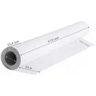 Бумага Cactus CS-PC180-61030 24"(A1) 610мм-30м/180г/м2/белый матовое универсальная (с покрытием) втулка:50.8мм (2")