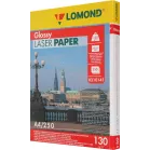 Бумага Lomond 0310141 A4/130г/м2/250л./белый глянцевое/глянцевое для лазерной печати