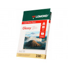 Фотобумага LOMOND Односторонняя Глянцевая, 230г/м2, A4 (21X29,7см) 50л. для струйной печати. 