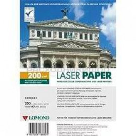 Фотобумага LOMOND Двухсторонняя Матовая, для лазерной печати, 200 г/м2, A3/250л.