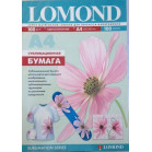 Сублимационная бумага Lomond для струйной печати, матовая, односторонняя, А4, 100 г/м2, 100 листов.