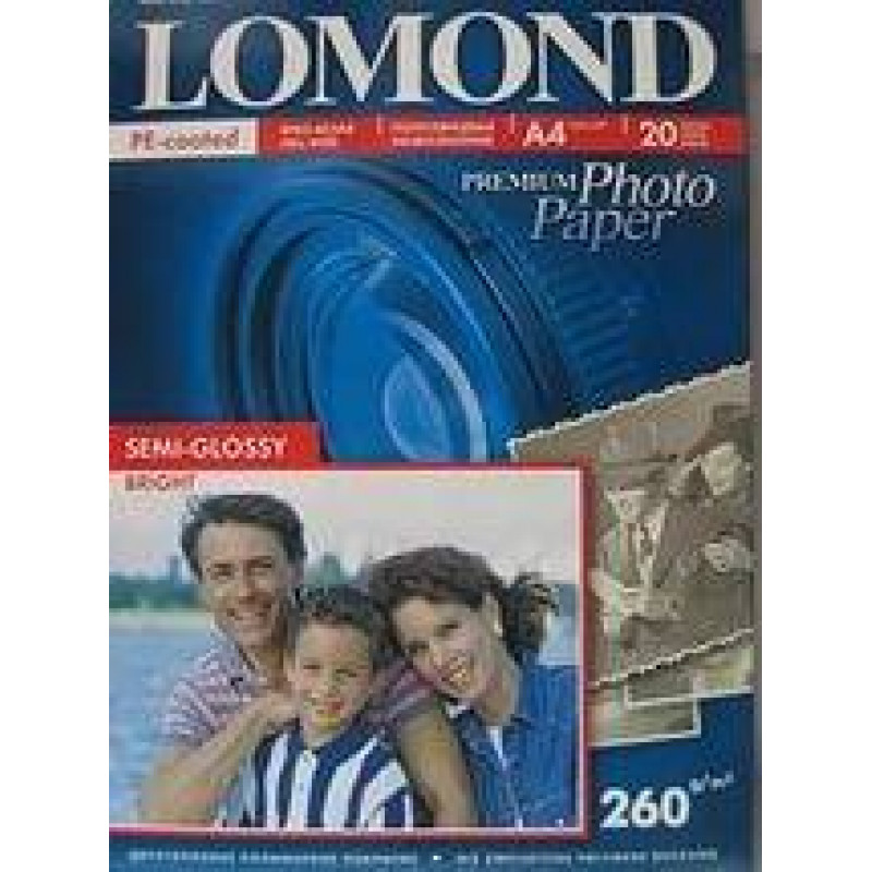 Фотобумага LOMOND для струйной печати 200 г/м2 односторонняя Super Glossy Bright 10х15, 750лист.в пач..