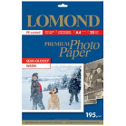 Фотобумага ПРЕМИУМ для стр.печати LOMOND А4, 195 г/м2 односторонняя Warm Semi- Glossy (20л)