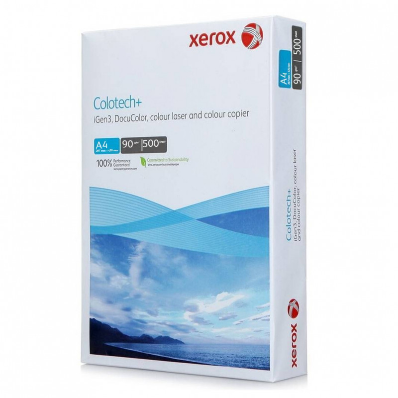 Бумага XEROX Colotech Plus Blue 90 A4 Грузить кратно 5шт.