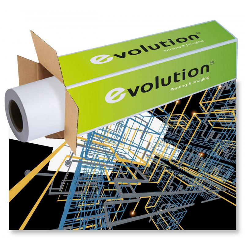 Бумага EVOLUTION  Premium Coated Paper 120gr 0.610х30 м  втулка 2" / 50,8мм  (ex.450L91412)
