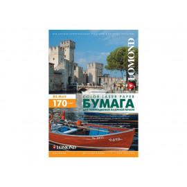 Фотобумага LOMOND Двухсторонняя Матовая, для лазерной печати, 170 г/м2, A4/250л.