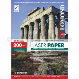 Фотобумага LOMOND Двухсторонняя Глянцевая, для лазерной печати, 200 г/м2, А4/250л.