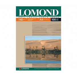 Фотобумага LOMOND Односторонняя Матовая 140г/м2, A4(21x29см) 25л.