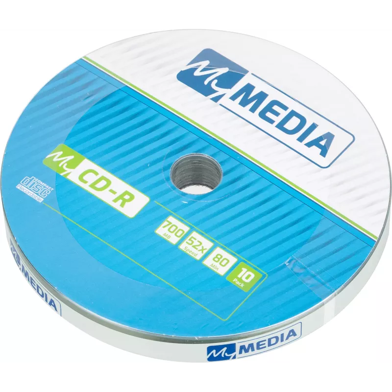 Диск CD-R MyMedia 700Mb 52x Pack wrap (10шт) (69204)