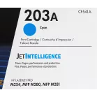 Картридж лазерный HP 203A CF541A голубой бар.в компл. (1300стр.) для HP M254/280/281