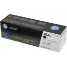 Картридж лазерный HP 203X CF540X черный бар.в компл. (3200стр.) для HP M254/280/281