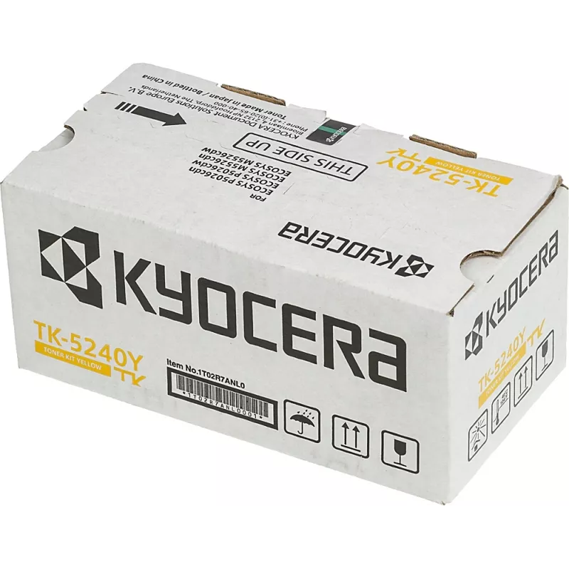 Картридж лазерный Kyocera TK-5240Y 1T02R7ANL0 желтый (3000стр.) для Kyocera P5026cdn/cdw M5526cdn/cdw