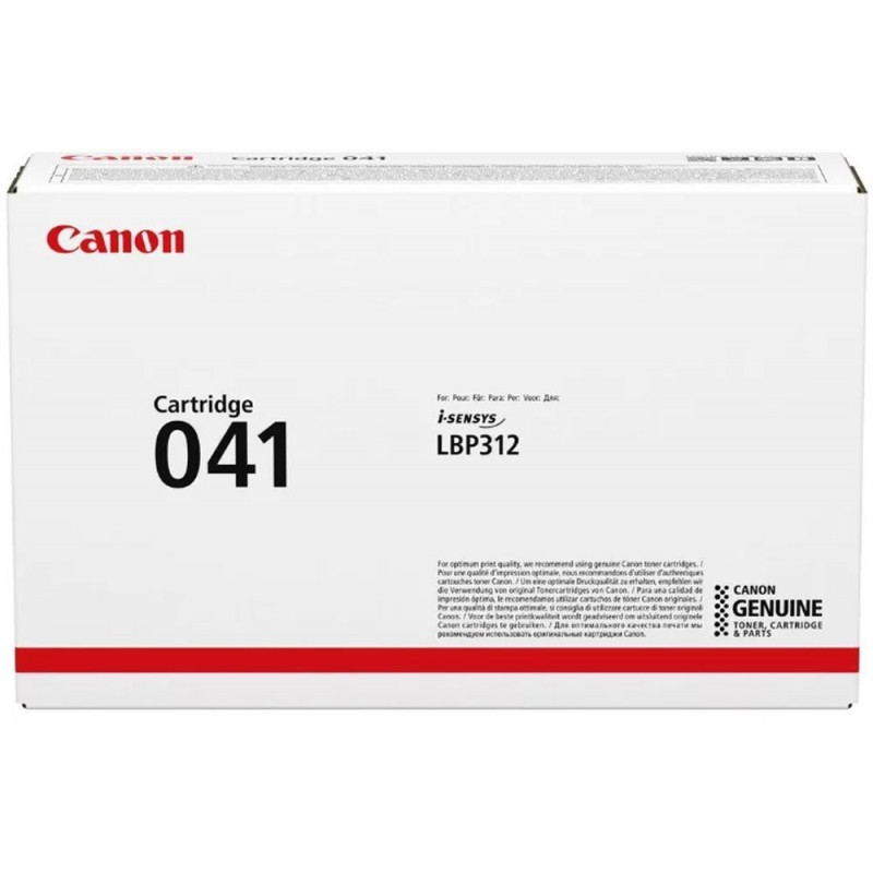 Картридж лазерный Canon 041 0452C002 черный (10000стр.) для Canon LBP312x