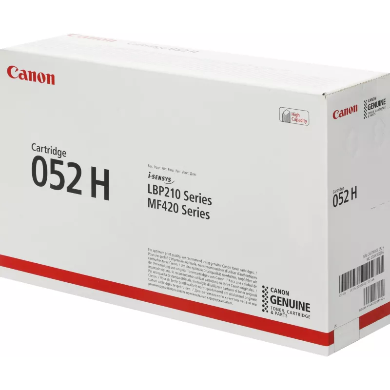 Картридж лазерный Canon 052H 2200C002 черный бар.в компл. (9200стр.) для Canon MF421dw/MF426dw/MF428x/MF429x