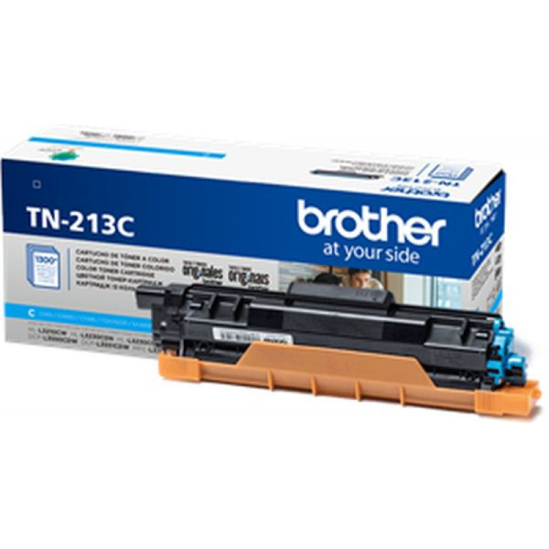Картридж лазерный Brother TN213C голубой (1300стр.) для Brother HL3230/DCP3550/MFC3770