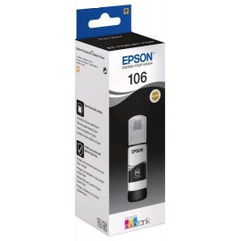 Картридж струйный Epson 106 C13T00R140 фото черный (1900стр.) (70мл) для Epson L7160/7180