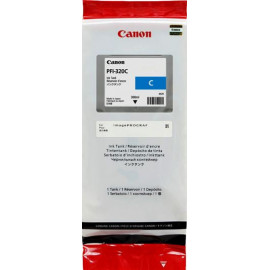 Картридж струйный Canon PFI-320C 2891C001 голубой (300мл) для Canon imagePROGRAF TM-200/205/300/350/355