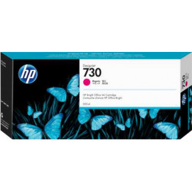 Картридж струйный HP 730 P2V69A пурпурный (300мл) для HP DJ T1700