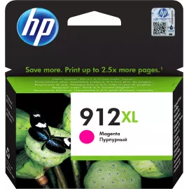 Картридж струйный HP 912XL 3YL82AE пурпурный (825стр.) для HP OfficeJet 801x/802x