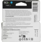 Картридж струйный HP 963XL 3JA27AE голубой (1600стр.) для HP OfficeJet Pro 901x/902x HP