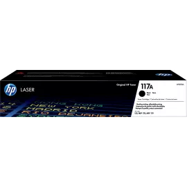 Картридж лазерный HP 117 W2070A черный бар.в компл. (1000стр.) для HP Laser 150/MFP 178/179