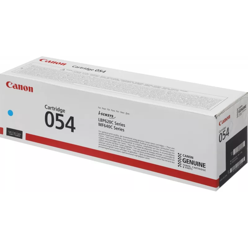 Картридж лазерный Canon 054C 3023C002 голубой бар.в компл. (1200стр.) для Canon MF645Cx/MF643Cdw/MF641Cw/LBP623Cdw/621Cw