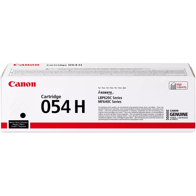 Картридж лазерный Canon 054HBK 3028C002 черный бар.в компл. (3100стр.) для Canon MF645Cx/MF643Cdw/MF641Cw/LBP623Cdw/621Cw