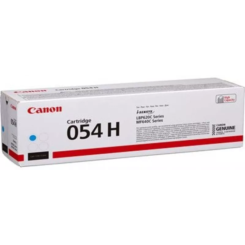 Картридж лазерный Canon 054HC 3027C002 голубой бар.в компл. (2300стр.) для Canon MF645Cx/MF643Cdw/MF641Cw/LBP623Cdw/621Cw